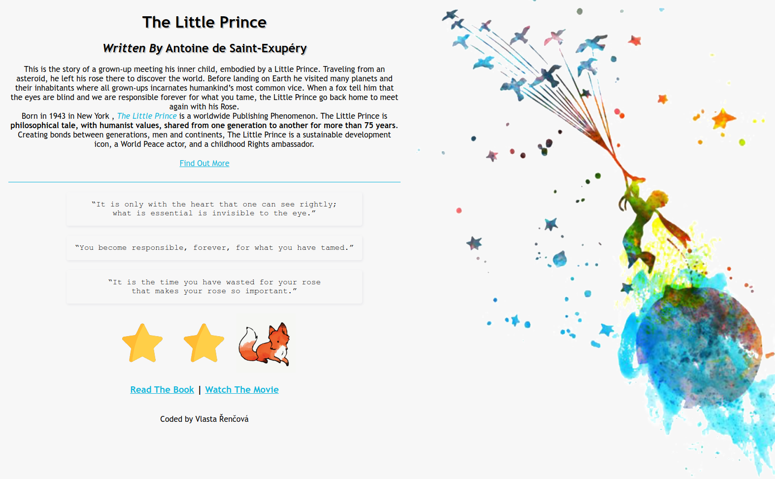 The Little Prince project preview